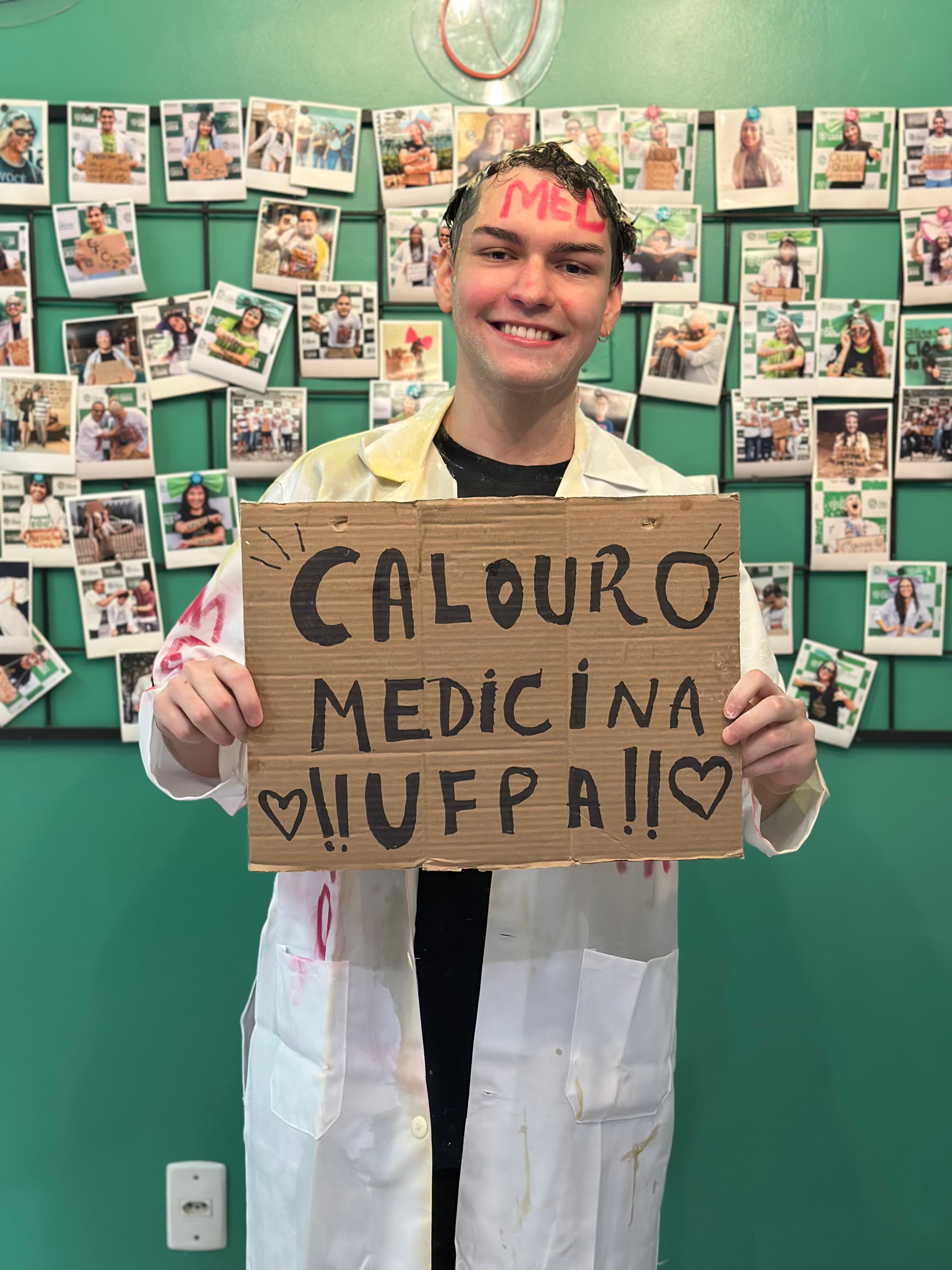 Fábio Salles, aluno aprovado em Medicina na UFPA